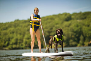 paddle boarding 